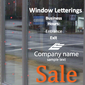 Window Lettering